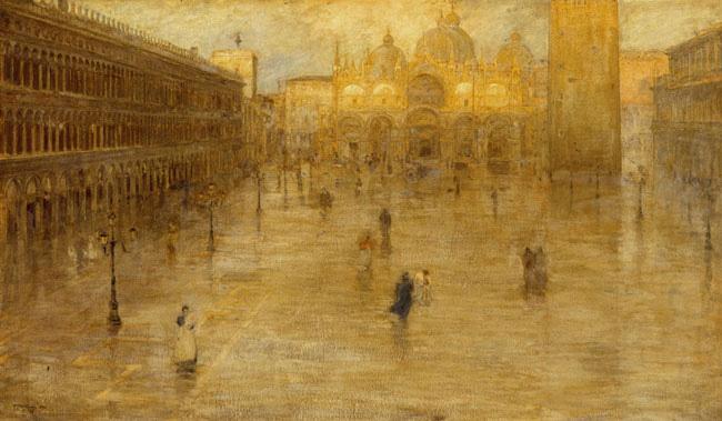 Die Piazza San Marco, Pietro Fragiacomo